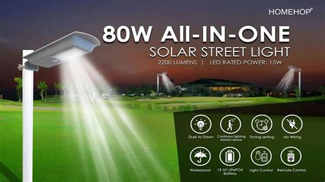 All in one solar street light waterproof best integrated wall lamp ...
