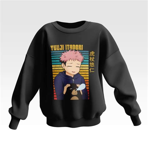 Jujutsu Kaisen Chibi Yuuji Oversized Sweatshirt - Unisex – The STATIC Store