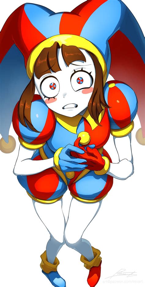 pomni (the amazing digital circus) drawn by revenantart | Danbooru