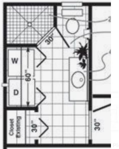 Pin by Sweet Domi on Dream House | Bathroom floor plans, Laundry ...