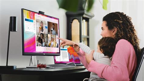 Image result for Computer Monitors with Camera for Virtual Viewing