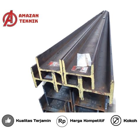 Jual H BEAM BESI 350 x 350 x 12 x 19 x 12M | Shopee Indonesia