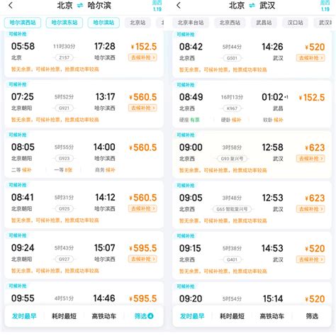 春运前火车票迎来售票高峰期，从北京开往长春、沈阳、武汉列车售罄较快_新闻_出发