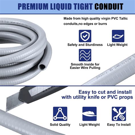 Kingdder Electrical Conduit and Connector Kit Flexible Liquid India | Ubuy