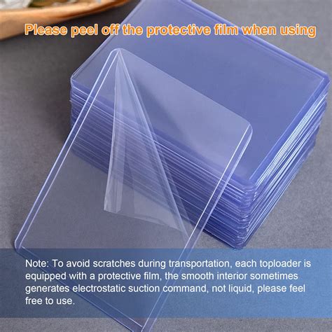 Buy 50pc Top Loaders Card Sleeves for Trading Card, Penny Sleeves Thick ...