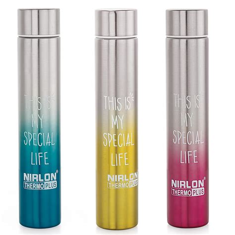 NIRLON Stainless Steel Double Wall Vacuum Insulated Water Bottle for ...