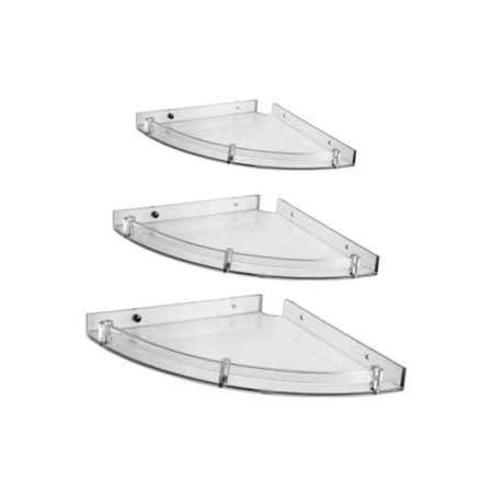 OBBO ABS Unbreakable Plastic Corner Rack/Shelf for Bathroom, 7, 9, 11 ...