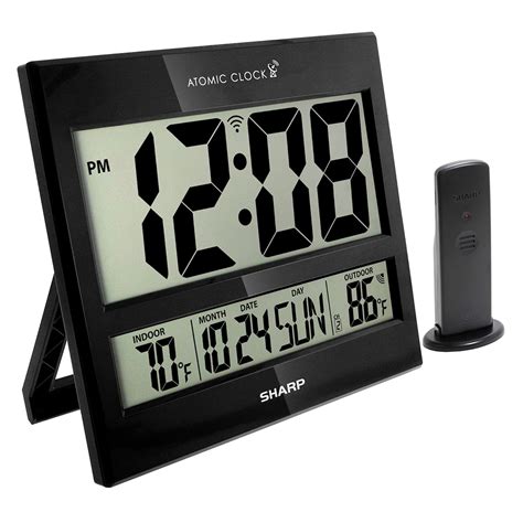 Buy Sharp Atomic Clock - Atomic Accuracy - Never Needs Setting! -New ...