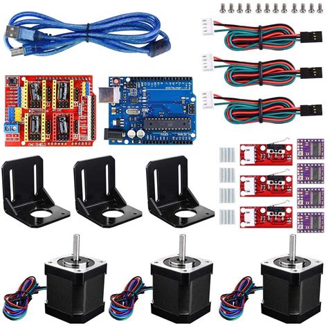 Buy 3D Printer CNC Controller Kit for ArduinoIDE CNC Shield Board ...