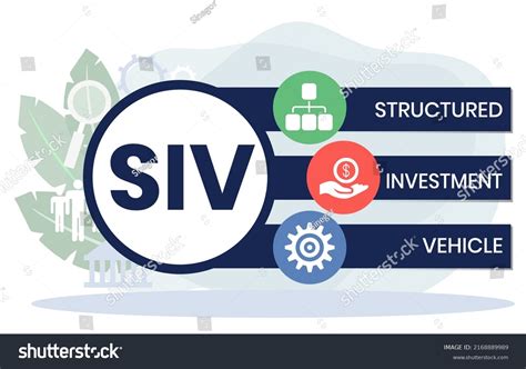 Siv Structured Investment Vehicle Business Concept Stock Vector ...