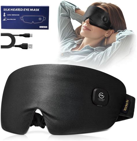 Amazon.com: Cordless Heated Eye Mask for Dry Eyes, Stye - Warm Compress ...