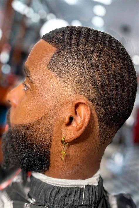 Image result for Barber Tutorial 360 Wave Temp Fade Crispy Line Up Free Hand Trim