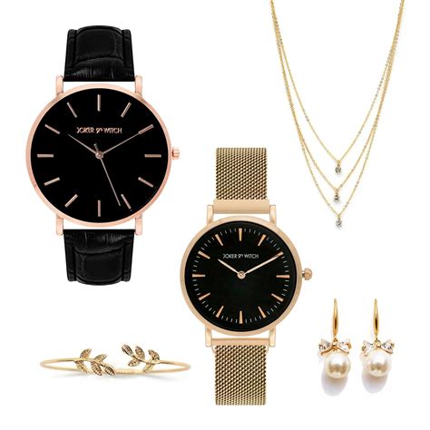 Joker & Witch Women Alma Watch & Jewelry Gift Set : Amazon.in: Watches