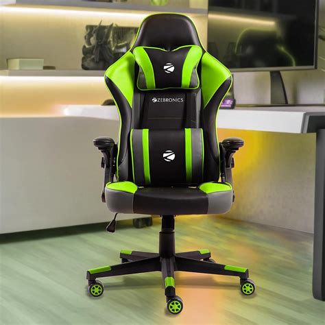 Zebronics GC1600 Gaming Chair (Green) Best Price in India on ...