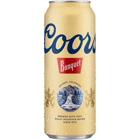 Coors Banquet Beer - 24 fl oz Can - BrickSeek