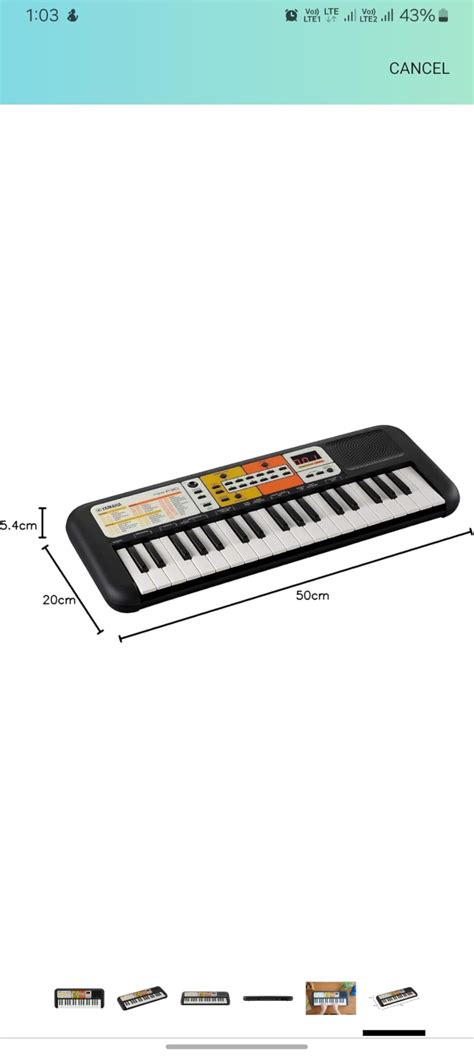 Yamaha Mini-Key Portable Keyboard Pss-F30-37, Multicolor : Amazon.in ...