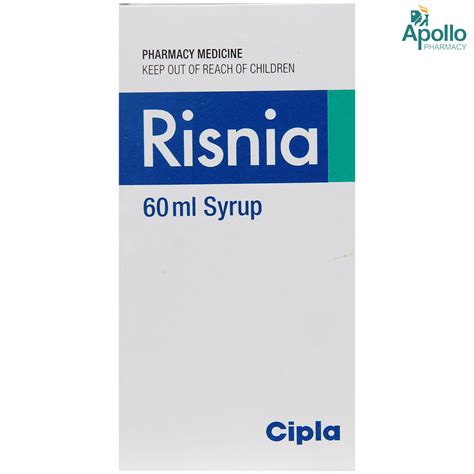 Risnia Syrup | Uses, Side Effects, Price | Apollo Pharmacy