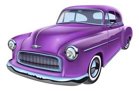 Vintage classic american car 539155 Vector Art at Vecteezy