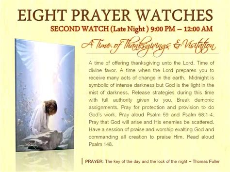 Eight Prayer Watches | PPSX