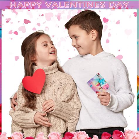Buy Valentines Day Gifts for Kids, 50 PCS Valentines Cards with Pop ...