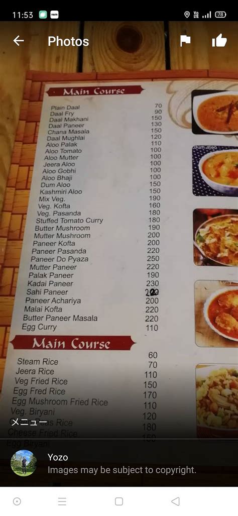 Menu at Login restaurant & Roof Top Cafe, Agra, Phase 1
