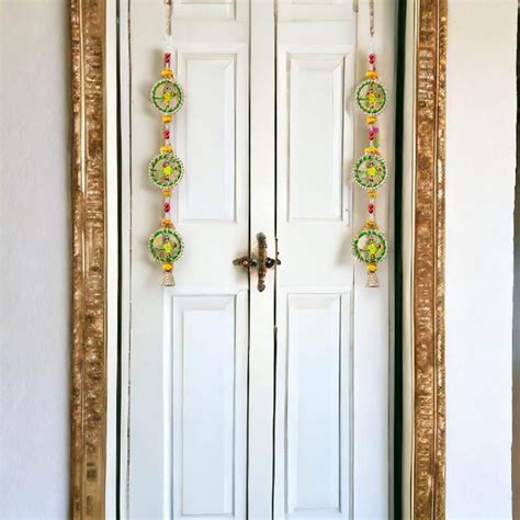 Buy Pompom Parrot Toran - Set Of Four Online in India | Vaaree