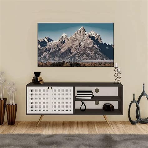 Furnifry Engineered Wood TV Entertainment Unit Cabinet/TV Table for ...