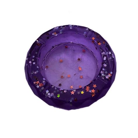 Buy Purple Diamond Cut Ashtray | Slimjim India – Slimjim Online