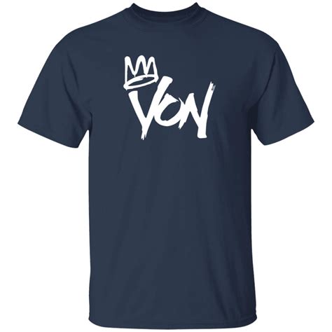 Official King Von Merch Von T Shirt Red - Tiotee