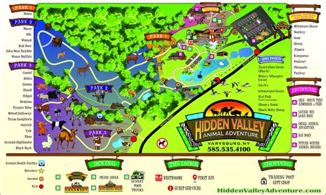 Property Map — Hidden Valley Animal Adventure