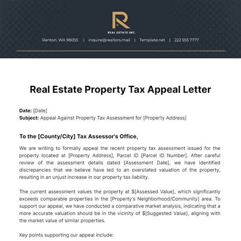 Property Tax Appeal Letter Sample Georgia at Joshua Tyler blog