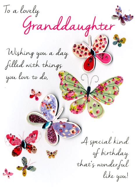 Happy Birthday Granddaughter Message