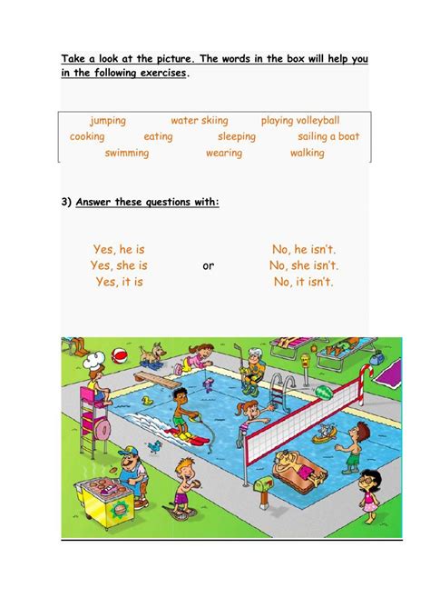 Swimming Pool Worksheet 的图像结果