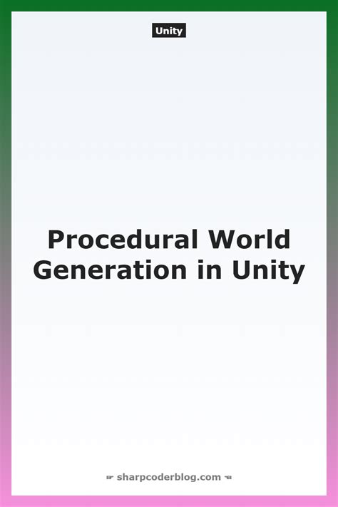 Image result for Procedural World Generation Unity