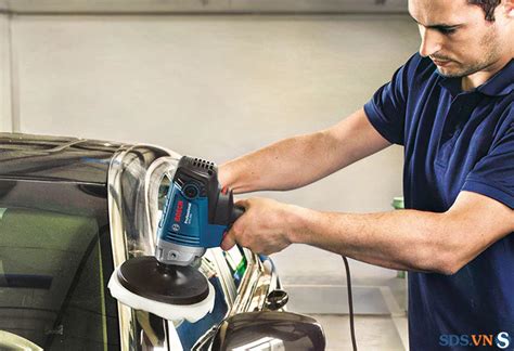 Shop Bosch GPO 950 Heavy Duty Metal Surface Polisher 950 W