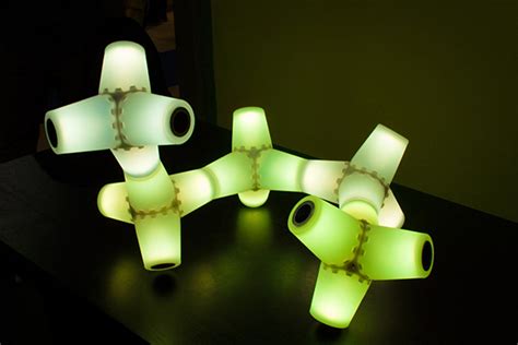 交互式led灯具设计创意欣赏，可自由组合的led灯具-品拉索设计