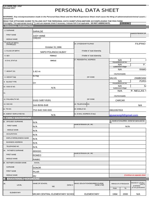 Image result for Example of Government Data Form