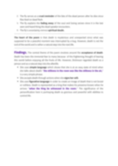 SOLUTION: Death is a stage and not the end of human life in the poem "I ...