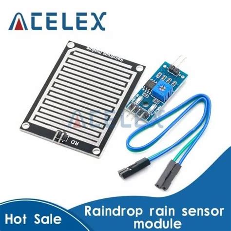 Rain Drop Sensor - Unique India Rain Drop Detection Sensor Module ...