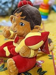 Panda's Box Mantra Chanting Baby Hanuman (28 CM) | Musical Soft Plush ...