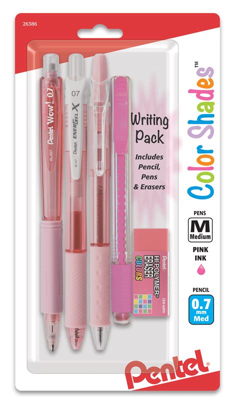 Pentel Color Shades Writing Pack - Pen and Pencil India | Ubuy