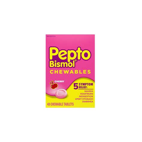Pepto Bismol Chewables – 30 Unidades – Wellness Center Valencia