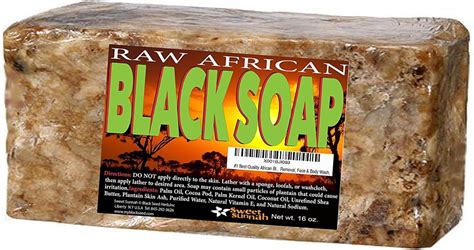 Amazon.com : era of nature Best Raw ORGANIC AFRICAN BLACK SOAP, for Dry Skin and Skin Conditions ...