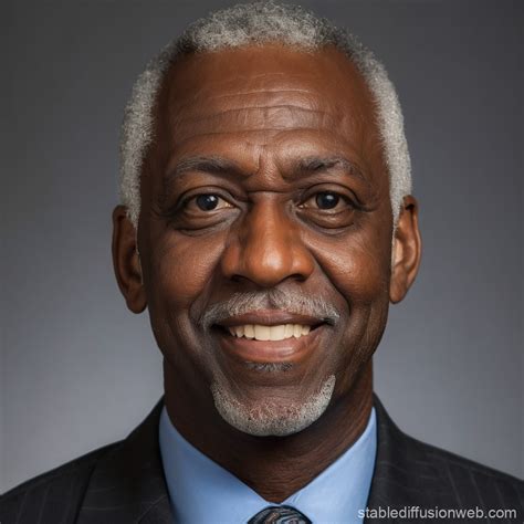 Older Black Male Professional Portrait | Stable Diffusion Online