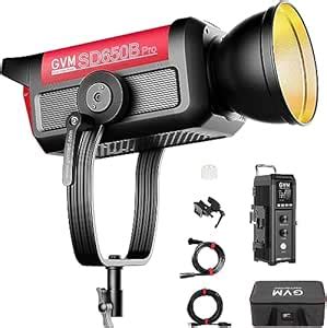 GVM Pro SD650B 650W Led Video Light, Studio Light with Bowen Mount ...