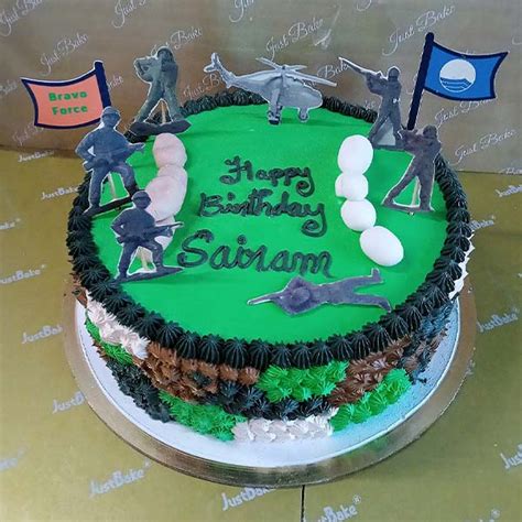 Army Theme Cake Online | Just Bake