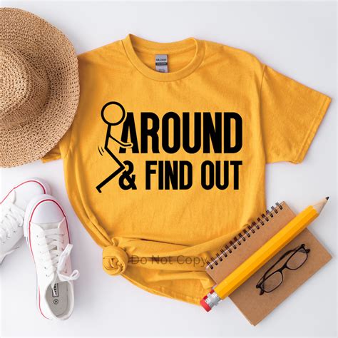 F Around & Find Out Screen Print Transfer – Nale Ava LLC