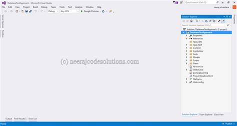 Code First Approach Entity Framework in MVC 的图像结果