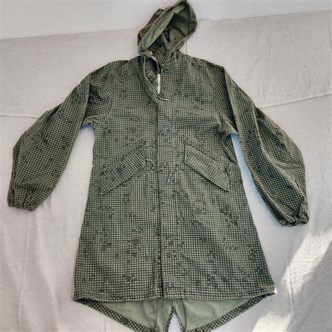 VTG Military Night Camouflage Desert Fishtail Parka S… - Gem