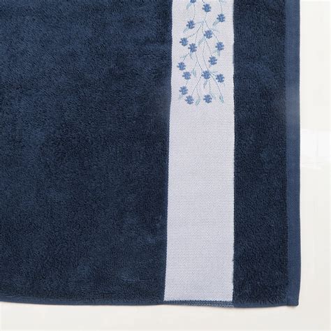 Buy Colour Refresh Essence Cotton Embroidered Bath Towel - 140x70cm ...